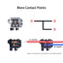 Y3 Compact T Shape 1 Pin Electrical Wire Connectors - Self-Stripping Splice Terminals for Automotive, 15 PCS