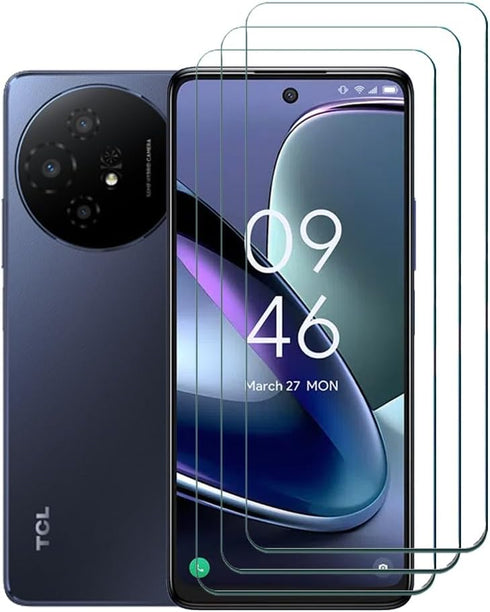 3 Pack Screen Protector for TCL 50 XL 5G, Compatible with TCL 50 XL 5G T702W, 9H Hardness, Anti-fingerprint