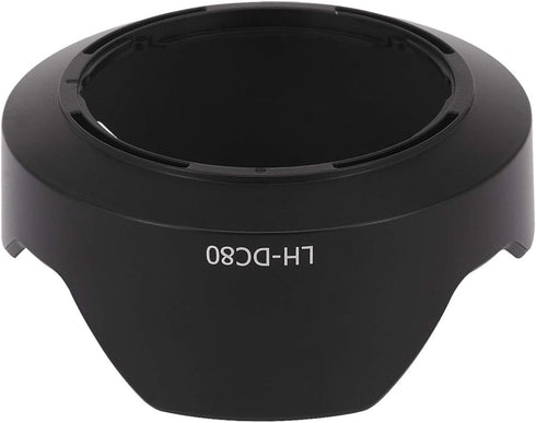 Haoge Bayonet Lens Hood replaces Canon LH-DC80 for Canon PowerShot G1 X Mark II Camera