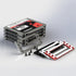 MerainMe 2.5 inch 4-Bay PC SSD HDD Cages Bracket Solid State Drive Frame Multi Layer Box Stacking External HD Cabinet