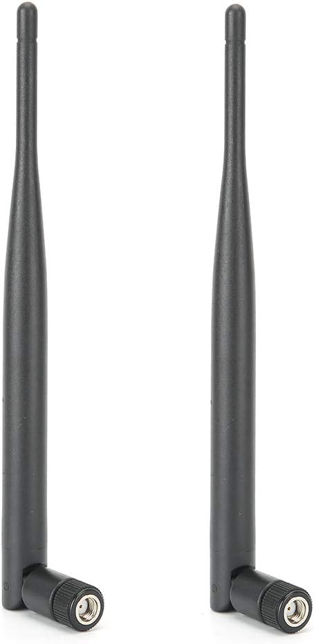 Heayzoki 2 Pcs Router Antenna,2.4/5G Dual Frequency Antenna, System 6DB High Gain Dual-Band