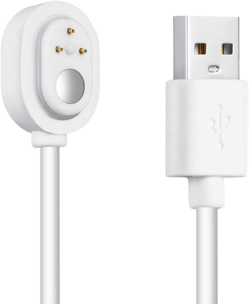 Weatherproof 25ft/7.6m Outdoor Charging Cable with Quick Charge Adapter for Arlo Ultra/Pro 3/4 & Floodlight (White)