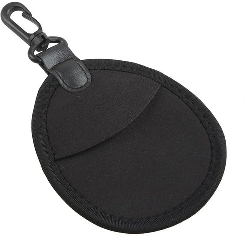 2 Pack Lens Filter Pouch Mini Storage Bag Sleeve Protective Case with Keychain Hook 2 Pockets For Camera CPL MC UV ND 25mm-72mm 43mm 46mm 49mm 52mm 55mm 58mm 62mm 67mm