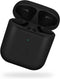 Jinstyles Wireless Charging Case Replacement for AirPods 1st & 2nd Generation, Black, with Bluetooth Sync Pairing Button