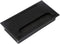 Aluminum Alloy Rectangle Wire Cable Grommet Hole Cover for Office Desk, Computer Table (160 x 80mm, Black)