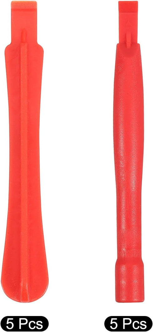 MECCANIXITY 10pcs Plastic Spudger Crowbar Professional Pry Bar Opening Repair Tools for Cellphone Mobile Phone Tablet