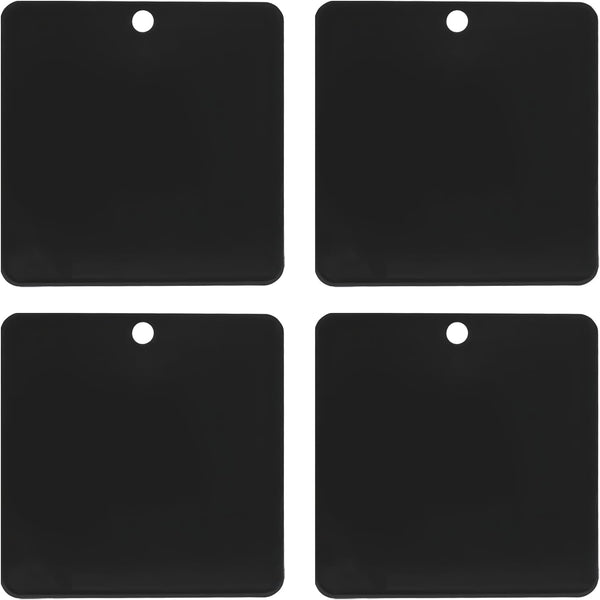 merrisport Self-Adhesive Magnetic Mount Pads for Aluminum Cabs 4 Pack Steel Sticker Pads