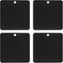 merrisport Self-Adhesive Magnetic Mount Pads for Aluminum Cabs 4 Pack Steel Sticker Pads
