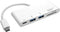 Tripp Lite 2-Port USB-C to USB-A Portable Hub, Micro SD & SD/MMC Reader, USB-C PD Charging Port