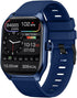 Fitness Tracker Smart Watch with 2.01" Screen, Heart Rate/Sleep Monitor, Waterproof for Android iPhone (Blue)