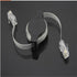 ThtRht 2 Pack 5FT Cat5 Retractable Ethernet Cable Lightweight Portable Internet Cable Network Cord LAN Cables Ethernet