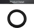 Fielect 4Pcs 8 Inch Black Notch Speaker Rubber Edge Surround Rings for Speaker Repair or DIY
