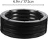 ULTECHNOVO 4 Pcs Universal Fit Car Speaker Spacer, 6.5 Inch Adaptor Ring Mounting Bracket for Plastic Car Stereo
