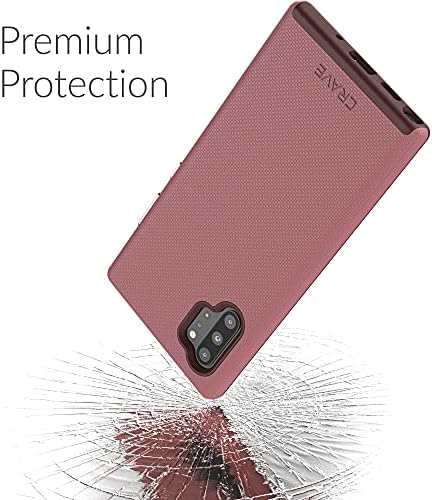 Crave Note 10+ Case - Dual Guard Protection Series for Samsung Galaxy Note 10 Plus in Berry