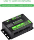Waveshare USB to UART/I2C/SPI/JTAG Converter, Multiple Interfaces, 3.3V and 5V Compatible, Protection Circuits