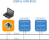 DSD TECH SH-C30G USB to CAN Adapter, Isolated Based on Canable