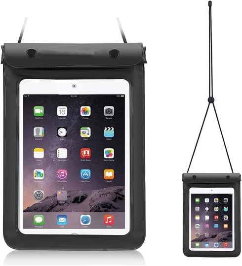 7-8.7 Inch Tablet Universal Waterproof Bag, Dry Pouch with Lanyard for Samsung Galaxy Tab A7 Lite 8.7 , iPad Mini 4,