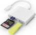 USB C SD Card Reader, USB 3.0 High Speed Adapter for SD/Micro SD Card, Compatible with iPhone 15 Pro Max