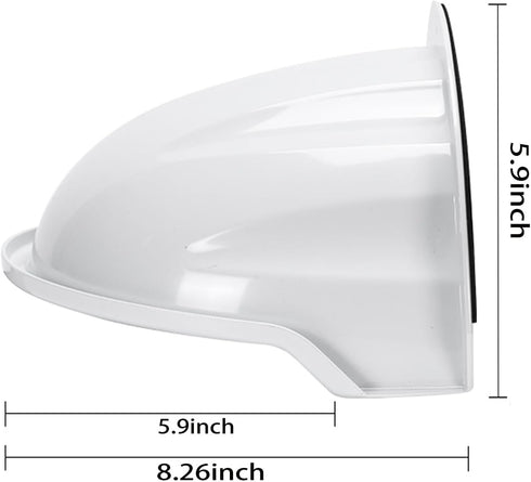 Universal Sun Rain Shade Camera Cover Shield for LED Lights/Nest/Ring/Arlo/Dome/All Outdoor Security Cameras