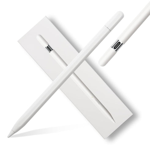 Stylus Pen 3rd Gen, USB-C Charging & Magnetic Wireless Charging, Tilt Sensitivity, Compatible with iPad Pro 11"/12.9",