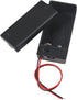 8pcs 9V Battery Holder with Switch, Storage Case Holder for 9V Battery with Cover