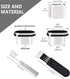 USB C Anti Dust Plugs Type C Charging Port Cover 5 Pack with Cleaning Brush, Compatible with iPhone 15 Pro Max Plus
