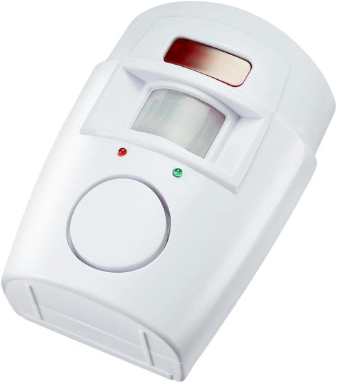 Mengshen 2 H88 Infrared Motion Sensor Alarm - Burglar Alarm with Remote Controls, Suitable for Home/Garages/Shops