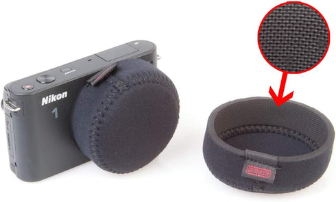 OP/TECH USA 8001362 Hood Hat-PK Mini for Pancake Lens (Black)
