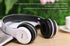 Upgraded Hybrid Noise Cancelling Headphones, Wireless Bluetooth with Mic, Fast Charging, Deep Bass, Soft-Earpads, White