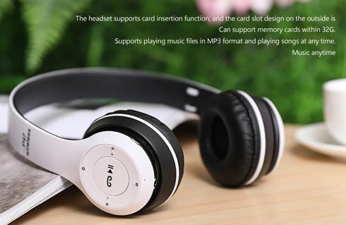 Generic Upgraded Hybrid Noise Cancelling Headphones Over Ear with Transparent Modes Wireless Bluetooth with Mic Deep