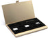 Aluminum SIM Card Case, Universal Waterproof Slim Mini Storage Case with 12 Nano SIM Card Slots, Gold