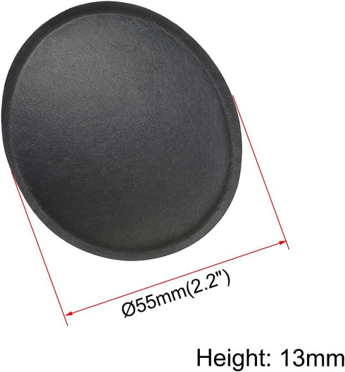 uxcell 55mm/2.2" Diameter Speaker Dust Cap Subwoofer Paper Dome Coil Cover Caps - 4 Pcs