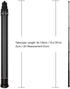 Yoidesu 1.5M 7 360X3 3 X2 Selfie Stick, Section Carbon Fiber Extended Super Long Pole Professional Action Camera Selfie