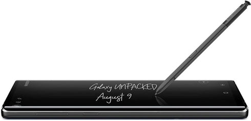 2 Pcs Galaxy Note 9 Stylus Pen Replacement for Samsung Galaxy Note 9 5G S Pen, SM-N960F SM-N960 with Bluetooth (Black)