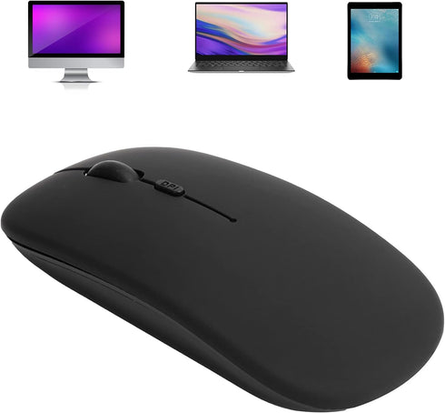 Portable Bluetooth 5.0 DPI Silent Mouse, Optical Tracking Technology, Replacement for OS X/Mi/Laptops and Tablets