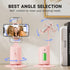 Auto Face Tracking Tripod, 360° Rotation Auto Tracking Phone Holder with Remote and Gesture Control