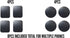 Phone Holder Car 8 Pack, Metal Plate with 3M Adhesive Sticker for Universal Magnetic Phone Mount