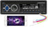WEPARTICULAR Single Din Car Stereo CD DVD Player,MP3 USB Music Unit Car Radio,Support