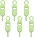 Lilaly 6 Pcs SIM Card Removal Tool SIM Ejector Pin and Card