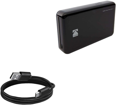BoxWave Cable Compatible with Kodak Mini 2 Instant Photo Printer, Durable Charge and Sync