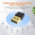 FANTIA 5.3 USB Bluetooth Dongle Adapter for PC Speaker, Wireless Mouse Keyboard Music Audio Receiver Transmitter
