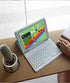 ZGSENLAN Mouse Keyboard Case for Galaxy Tab S7+/S7 FE/S8+/S9+/S9 FE+ 12.4", Magnetic Detachable Bluetooth Keyboard