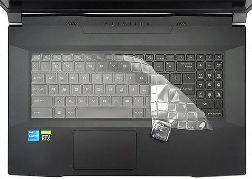 Keyboard Cover for 2023 MSI Stealth 17/16 Studio/Raider GE78HX GE68HX, Katana GF66 GF76 11UE 12UE/Sword 15 17/Crosshair