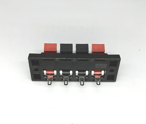 YukiHalu High Current 8A Capacity, 2 Way Stereo Speaker Terminal Connectors, Pack of 8