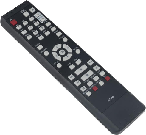 NC180 Remote Control Replacement, WINFLIKE NC180UH DVDR VCR Combo Remote for Funai DVD Recorder