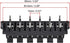 uxcell 2 Row 12 Way Spring Speaker Terminal Clip Push Release Connector, Cable Terminals Strip Block, 3Pcs