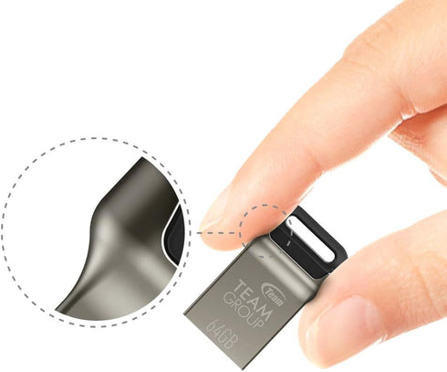 TEAMGROUP C162 32GB 5 Pack 3.2 1 3.1/3.0 100MB/s TC162332GB21 USB Gen USB Mini Fits Metal Read Flash Thumb Drive
