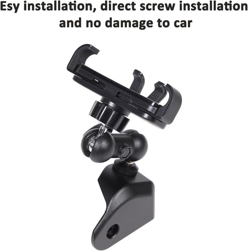 Aluminum Alloy Dashboard Side Mobile Phone Holder Trim for Land Rover Defender 90 110 130 2020-2024, Style C