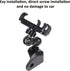 Aluminum Alloy Dashboard Side Mobile Phone Holder Trim for Land Rover Defender 90 110 130 2020-2024, Style C