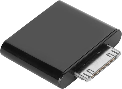 30 Pin Bluetooth Adapter Receiver - Bluetooth Transmitter, Plug and Play & Automatic Compatible with iOS Pod and Other